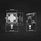 led cube light